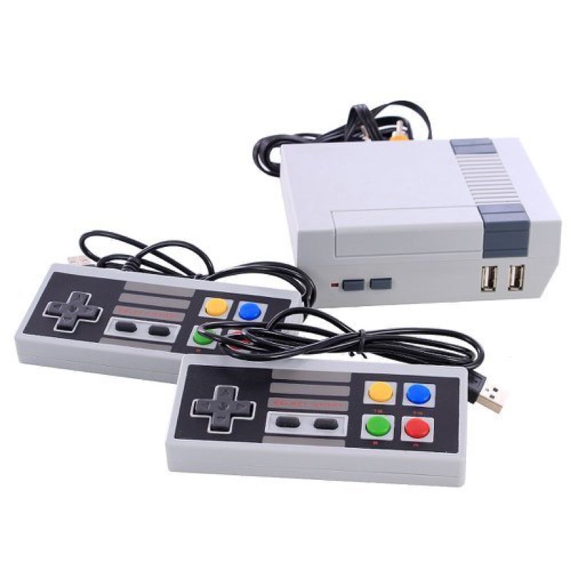 Vídeo Game Nintendo Retrô 8 bits 3000 Jogos Clássicos + 2 Controles Ref: 000063701