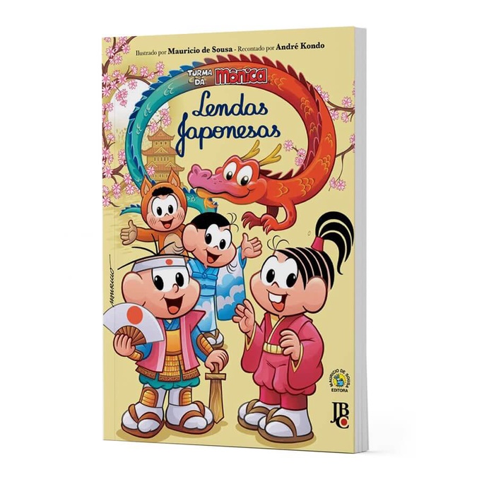 Livro - Turma da Mônica - Lendas Japonesas - Novo/Lacrado