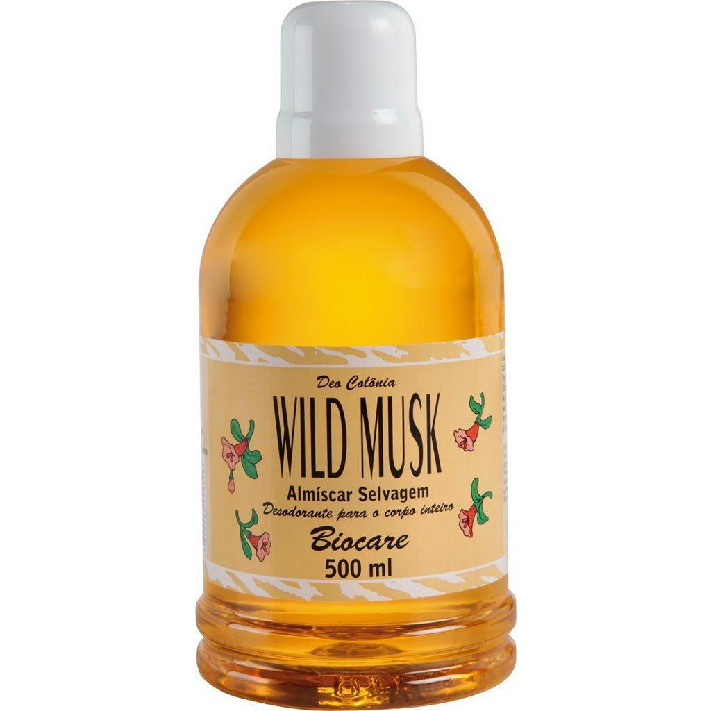 Deo Colônia Wild Musk Almíscar Selvagem 500ml  Deliciosa