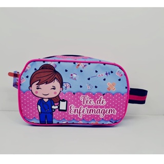 Necessaire box G enfermagem COM NOME em Oferta na Shopee