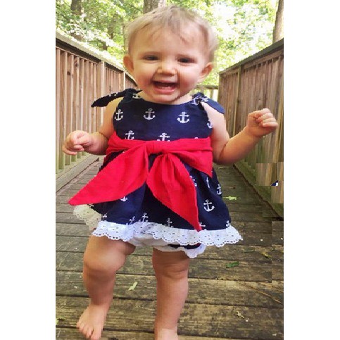 Roupa Bebê Conjunto Vestido Shortinho Babadinho Lookzinho Fantasia Marinheira Estiloso Blogueirinha Festa Menina Importado