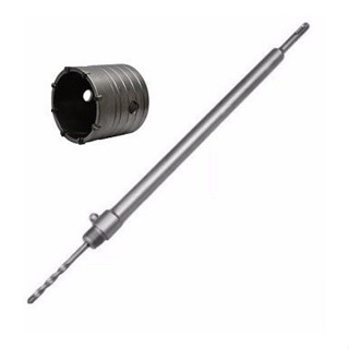 Kit Jogo Serra Copo 60mm  Videa Haste Sds Plus P/concreto em Oferta na Shopee