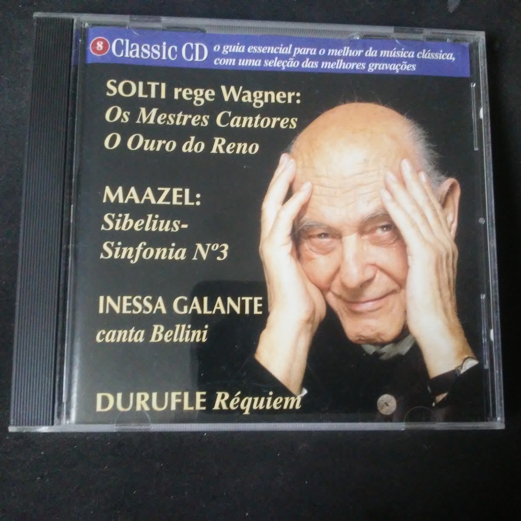 CD CLASSIC CD SIR GEORG SOLTI WAGNER SIBELIUS