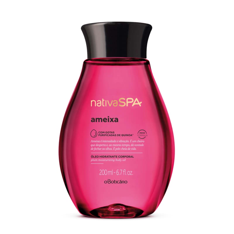 Nativa Spa Oleo Hidratante Corporal Ameixa 200Ml - O Boticário em Oferta na Shopee