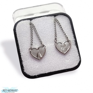 Corrente Escapulário Nossa Senhora Aparecida Aço Inoxidável Colar Religioso Aço Cirúrgico em Oferta na Shopee