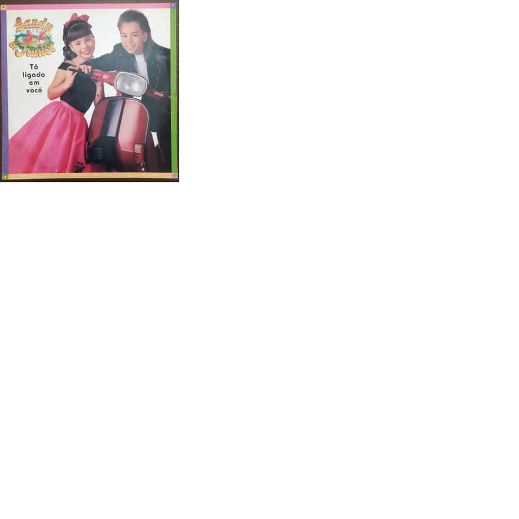cd  sandy  e junior to ligado em voce  lacrado de fabrica