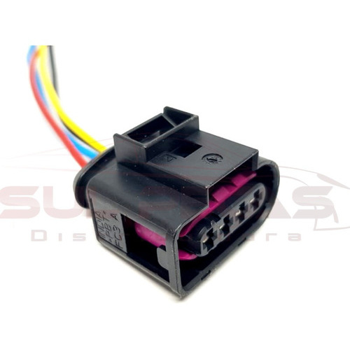 Plug Chicote Bobina Ignição Novo Golf Jetta Up Fox