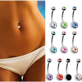 Piercing Barbell pequeno Delicado Umbigo Orelha Cirúrgico