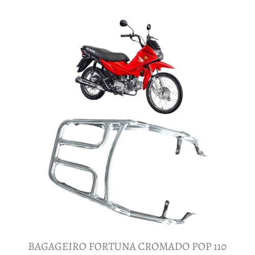 O que é Bagageiro Pop 110 Cromado? Guia e Onde Comprar | BuscaProdutos