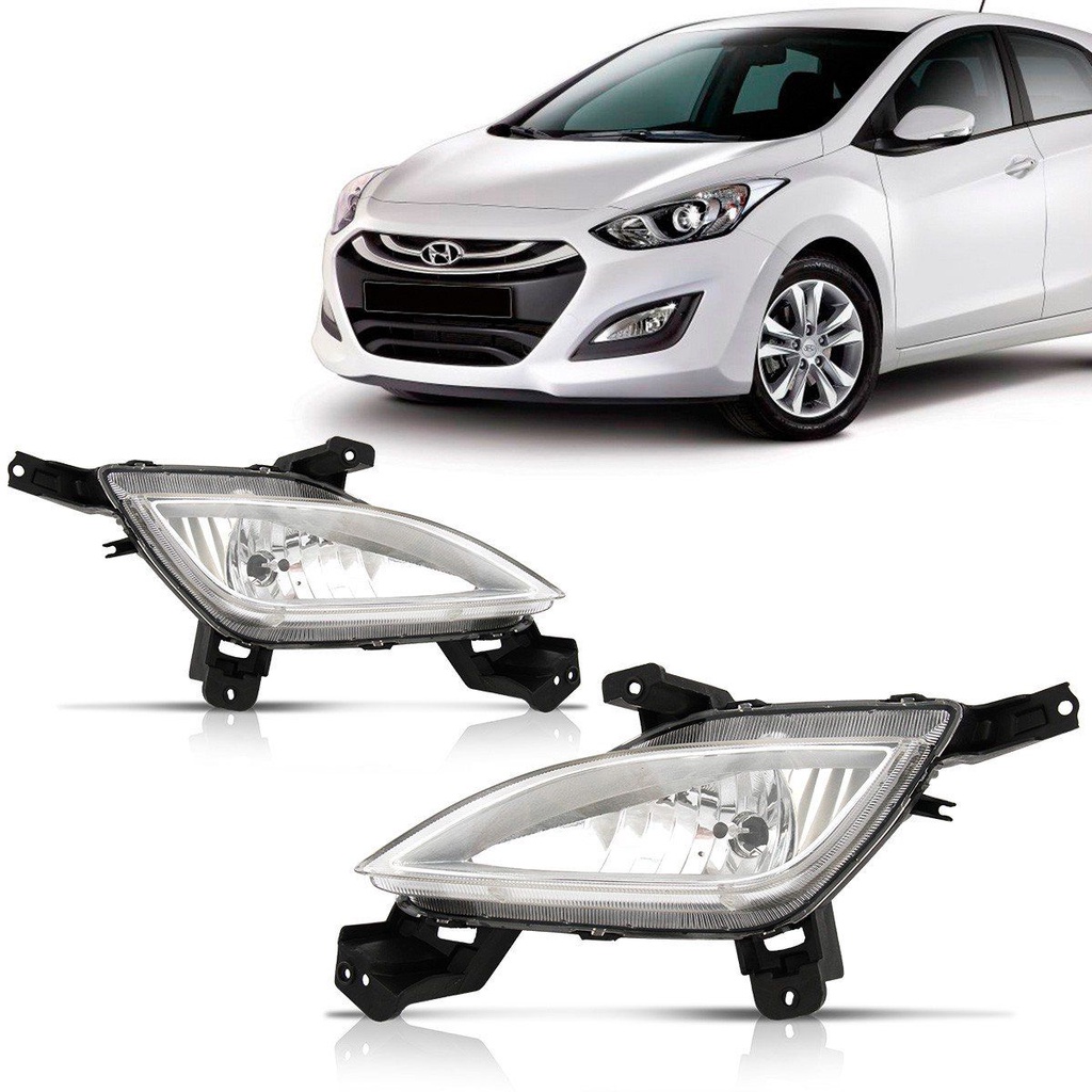 Par Farol Milha I30 2013 2014 2015 2016 - Spare Parts and Accessories for Vehicles