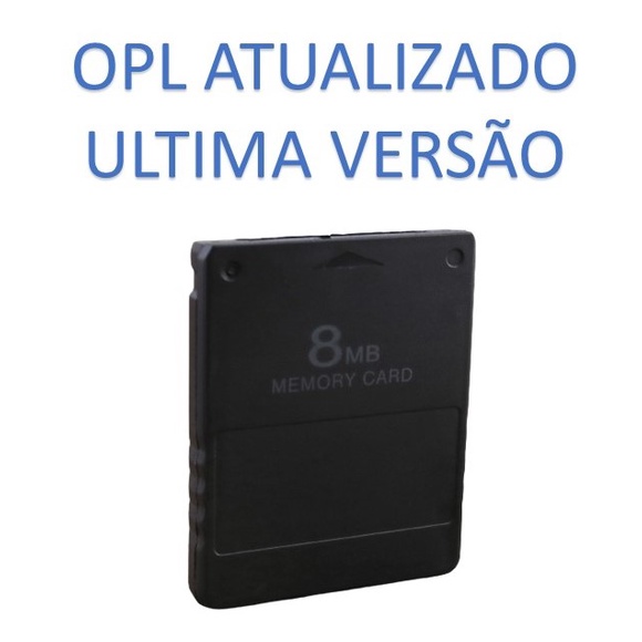 Memory card com opl atualizado tamanho a escolher
