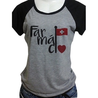 Camiseta ou Blusa Feminina Profissao Farmacia I0638