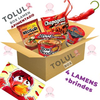 KIT BOX LAMEM APIMENTADO SPYCEHOT ORIENTAL ESPECIAL ASIA TOLULABOX em Oferta na Shopee