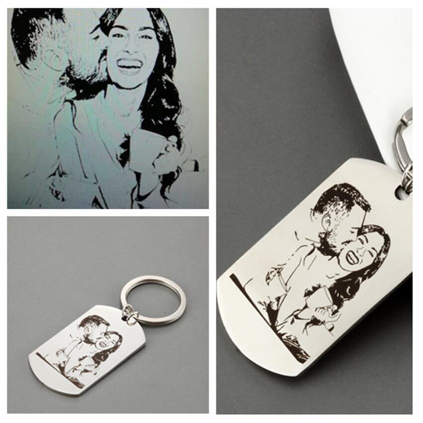 Pingente / CHAVEIRO com FOTOGRAFIA para Presente do Dia dos Namorados