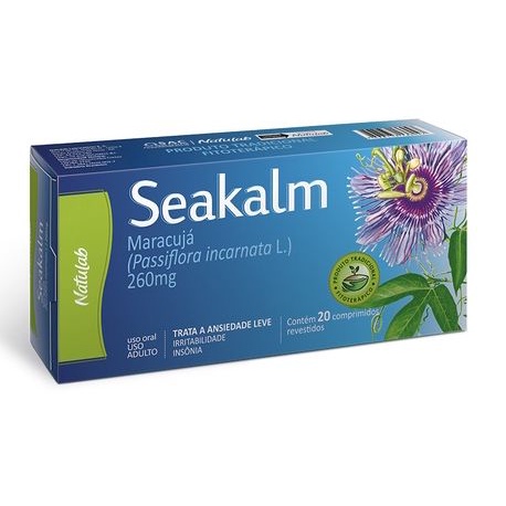 SEAKALM 260MG COM 20 COMPRIMIDOS para a sua ansiedade e falta de sono