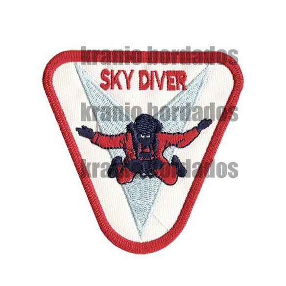 SKY DIVER AIRSOFT PAINTBALL PATCH BORDADO ENVIO IMEDIATO
