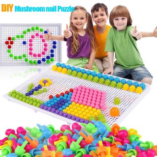 Quebra-Cabeça/Placa com 296 Pinos/Brinquedo Educativo Infantil