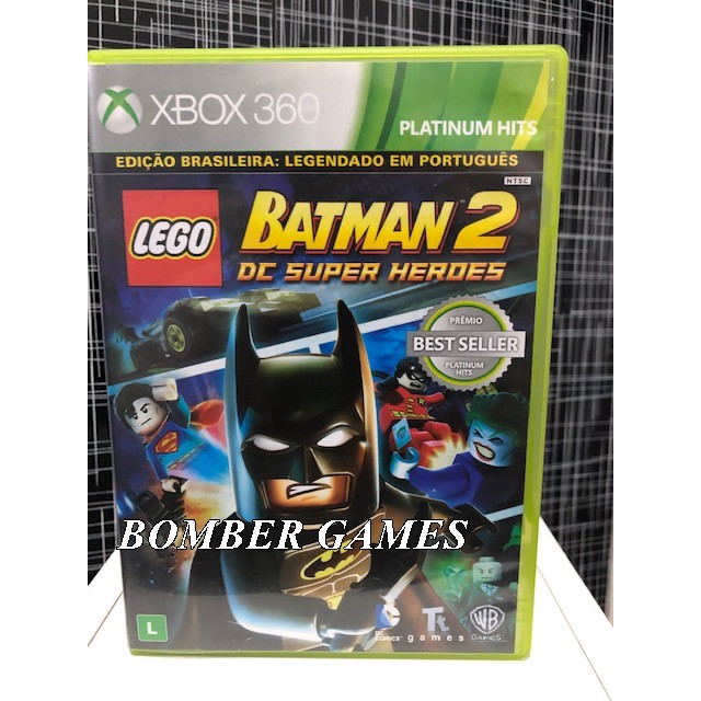 Lego Batman 2 Dc Super Heroes Xbox 360 midia fisica jogo infantil pronta entrega
