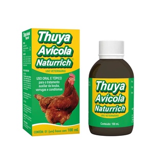 Thuya Avícola Aves 100ml Naturrich Envio Imediato