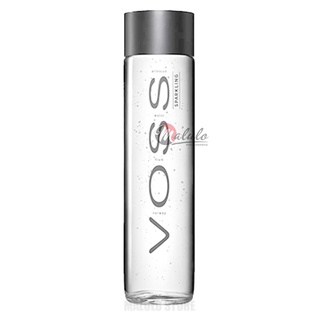 Água Voss Com Gás Importada Garrafa de Vidro 800ml