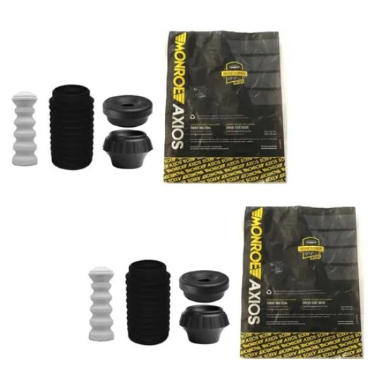 Kit Coxim Batente Coifa Amortecedor Traseiro Vw Gol Quadrado em Oferta na Shopee