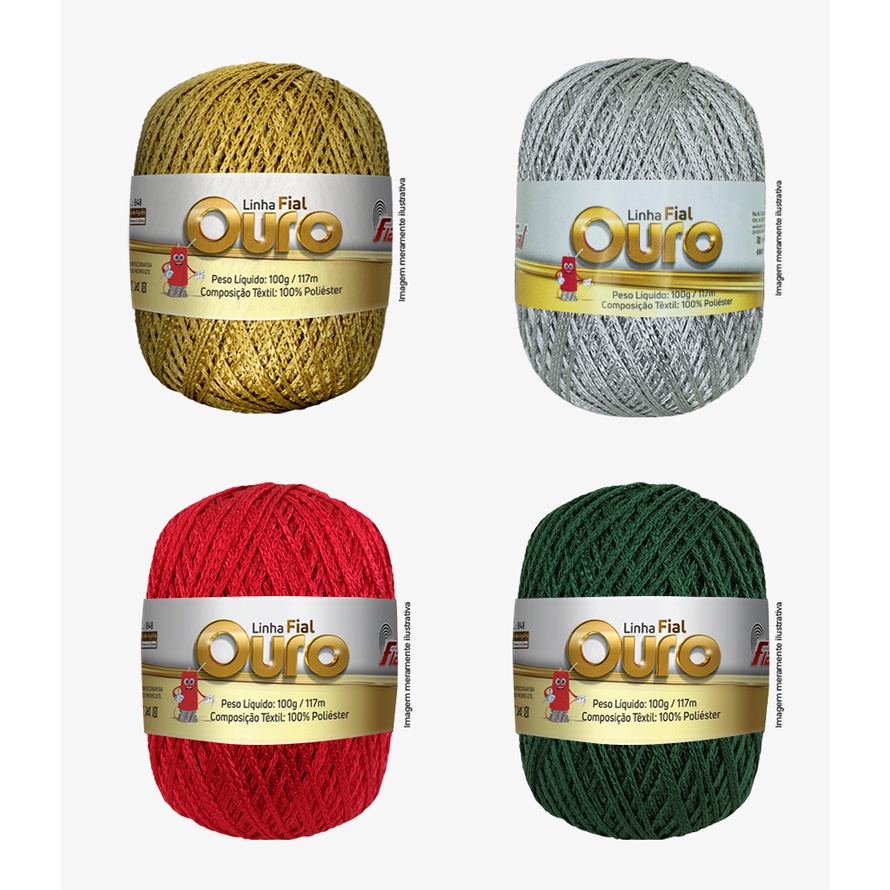 Linha Fial Ouro - 117 metros em Oferta na Shopee