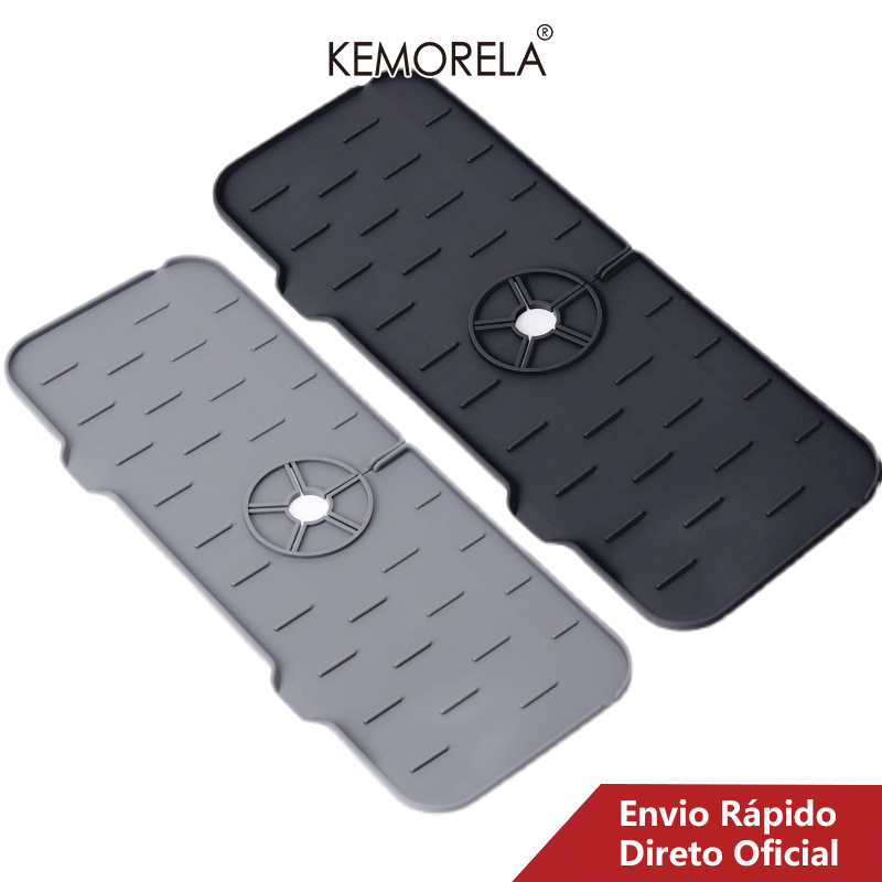 Almofada De Silicone À Prova De Respingos Torneira Absorvente Para Aspersores Mesa De Piscina Pia D'água em Oferta na Shopee