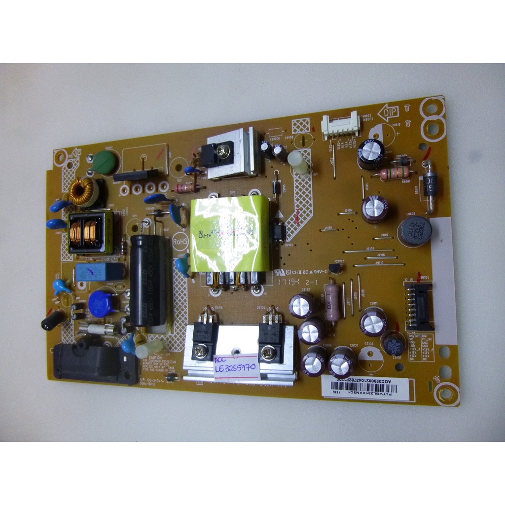 placa da fonte tv aoc le32s5970 / 32s5295 / 32s5295/78