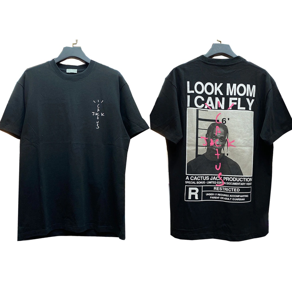 Camisa Camiseta Scott Travis Cactus Jack Rapper