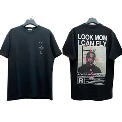 Camisa Camiseta Basica Scott Travis Cactus Jack Rapper Premium 100% Algodão