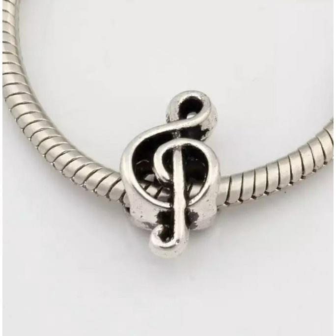 1 Berloque CHARM PARTITURA MUSICO MUSICA NOTAS MUSICAIS Para Braceletes e Pulseiras