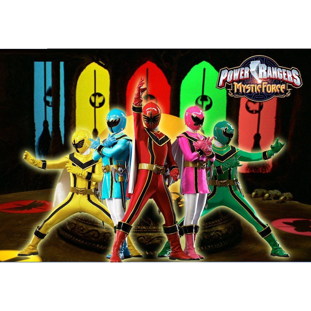 Power Rangers Força Mistica Completo Em Dvds Shopee Brasil