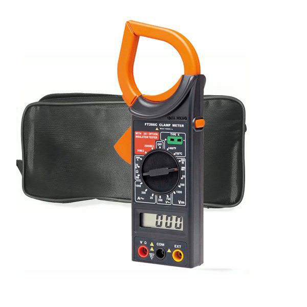 Multímetro Alicate Amperímetro Digital Clamp Meter Ft 266 Shopee Brasil
