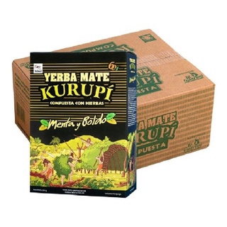 12 Unidades Erva Mate Tereré Kurupi Menta e Boldo 500 grs em Oferta na Shopee