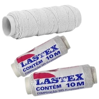KIT Elástico Lastex 10M com 2, 3, 4 ou 6 Unidades em Oferta na Shopee