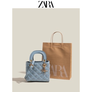 zara Bolsa Feminina De Couro Sintético Moda 2022