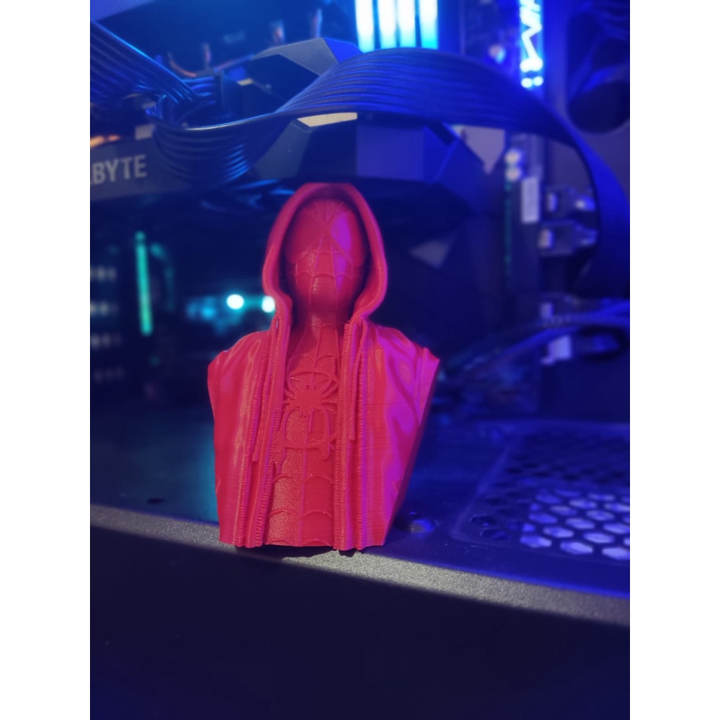 Suporte Vertical GPU / Placa de Video Personalizado Spider-Man Homem Aranha de 8.2 a 9.5cm passar medida após a compra(TOP)