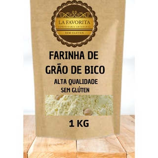 Farinha de Grão de Bico 1 KG - Sem Glúten