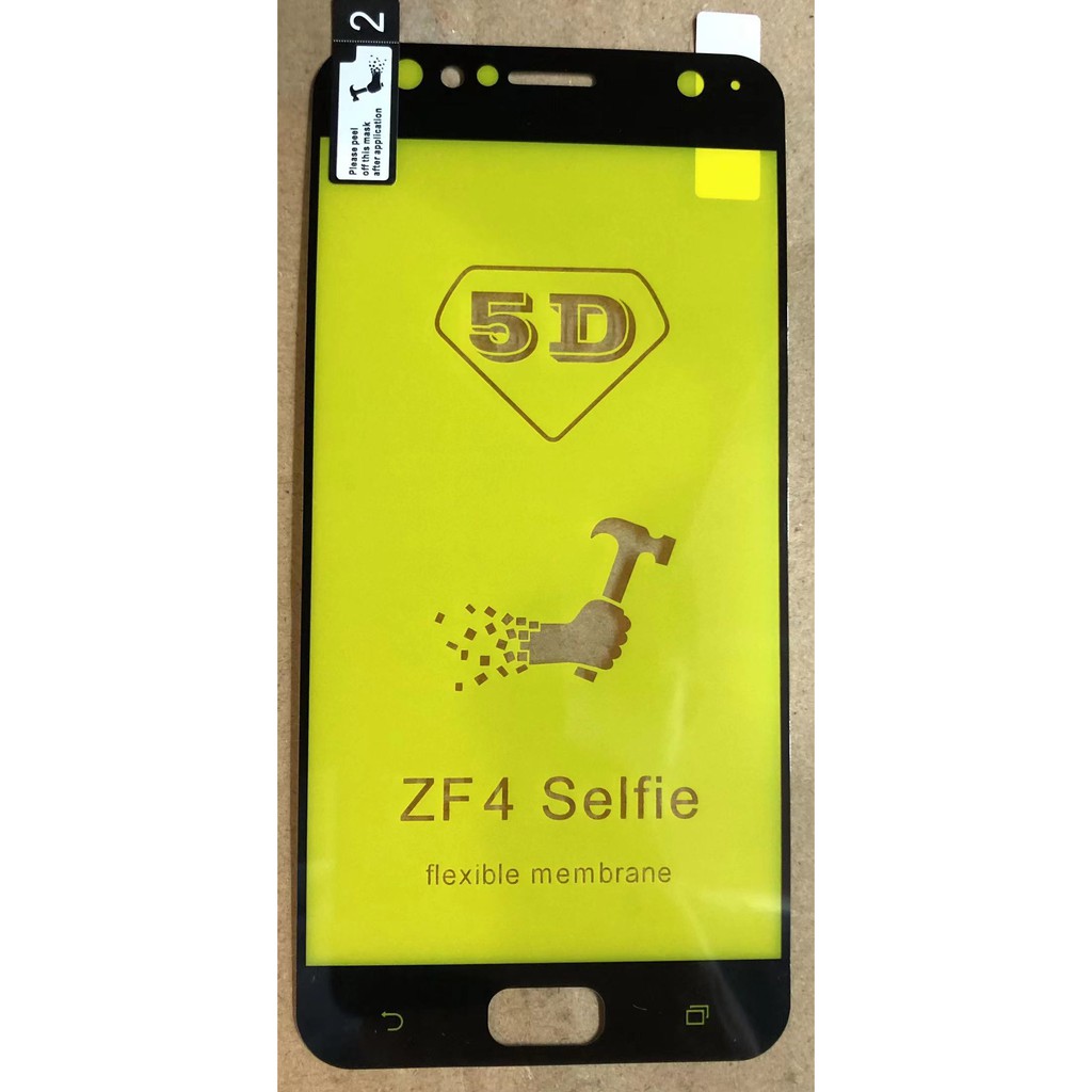 Película De Gel 5d NANO ASUS Zenfone 4 Selfie ZD553KL COM BORDA : Preto ...