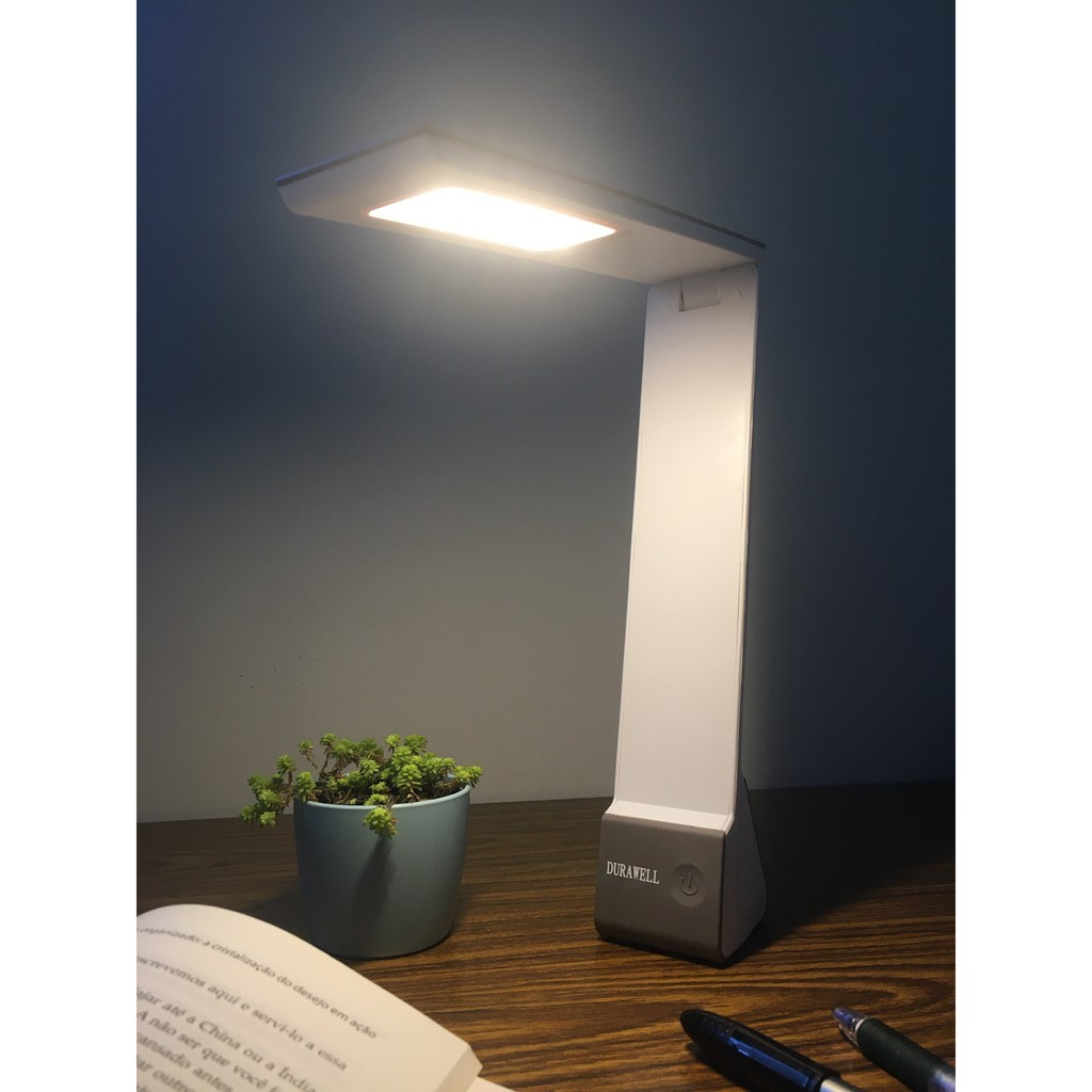 Luminária para Escritório Luxo LED Sem Fio 3 Níveis/Tons Quente Frio