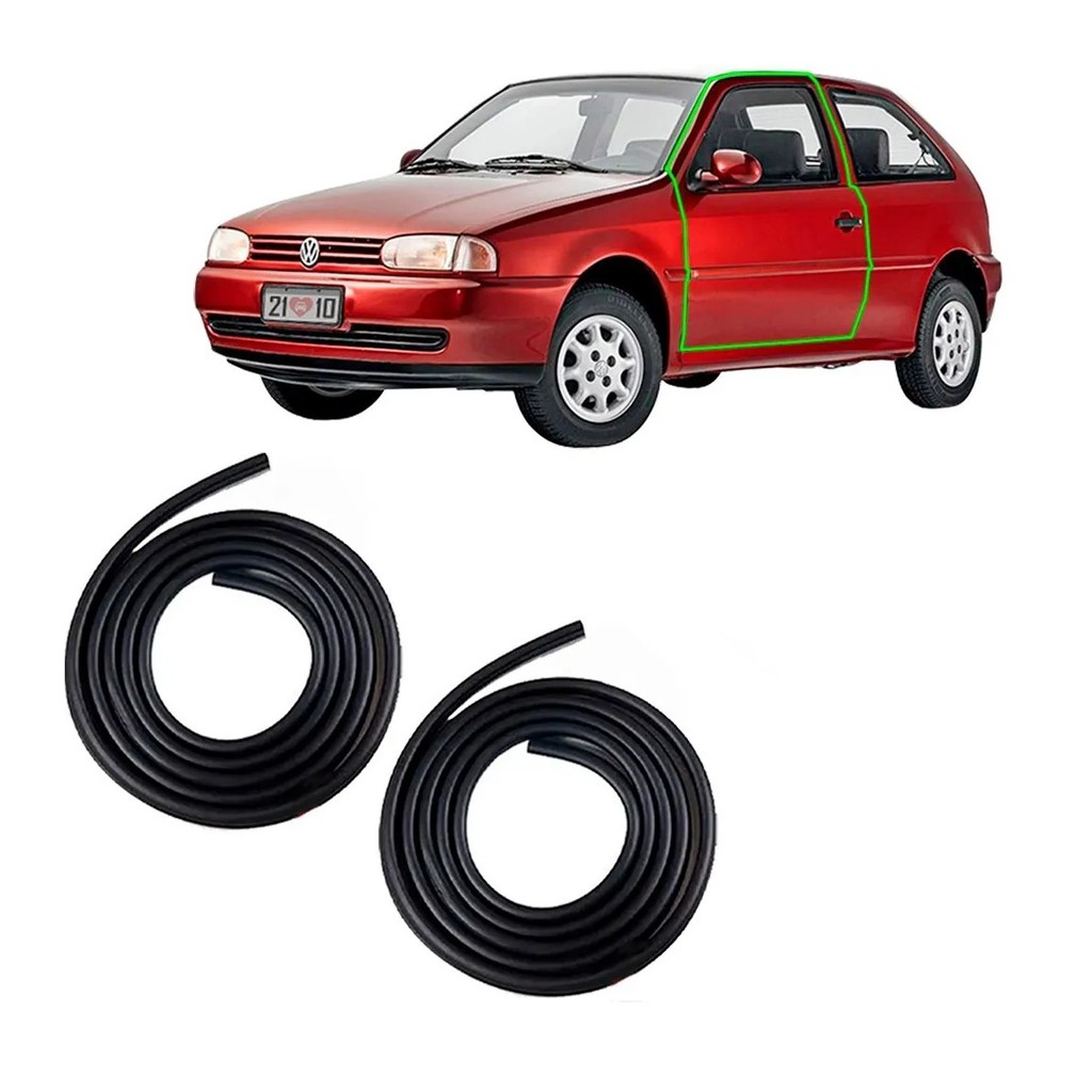 Kit 2 Borrachas De Porta Gol Bola G2 2 Portas 95 96 97 98 99 00 G3 01 02 03 04 05 06 07 em Oferta na Shopee
