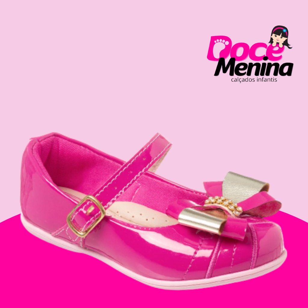 Sapatilha Casual Pink bordado com Laço e palmilha fofinha Doce Menina em Oferta na Shopee