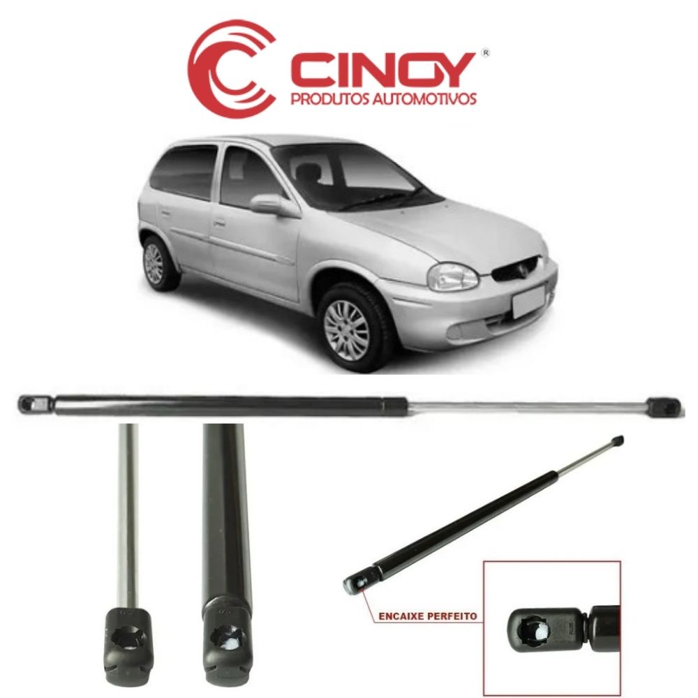 AMORTECEDOR TAMPA TRASEIRA CINOY GM CORSA WAGON PÓS 1997/ HATCH ATÉ 2001 4 PORTAS - VALOR REFERENTE A UNIDADE