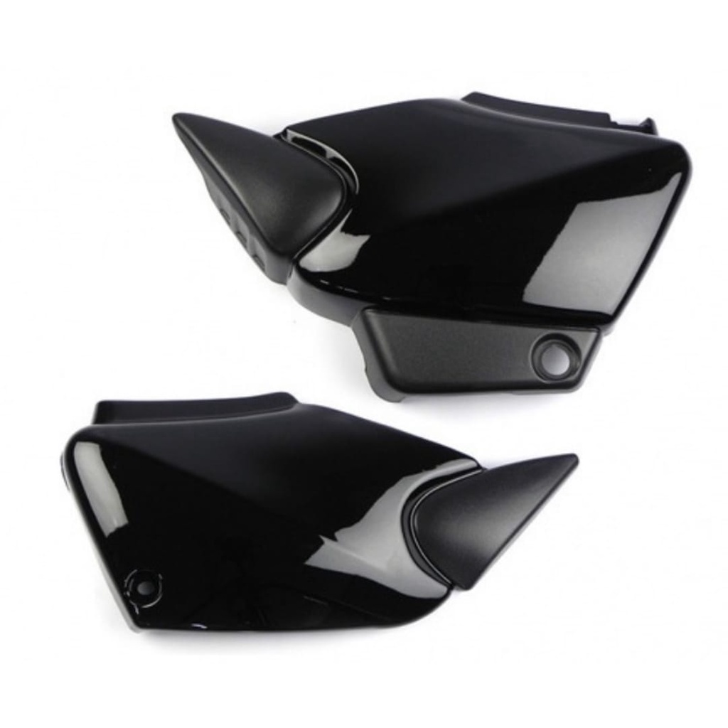 Tampa Lateral Titan 125 2000 À 2004 FAN 125 2005 À 2008-Preto
