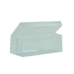 Caixa Transparente de Acetato M13 - 9x4,5x3,5 - 20 unidades - CAC - Rizzo