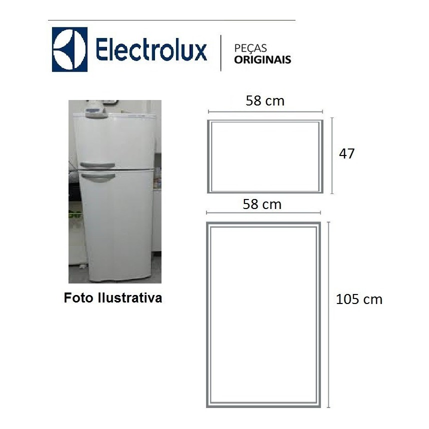 Borrachas Da Electrolux Df34 / Dc34 / Dcw34 / Dfw35 - Jogo