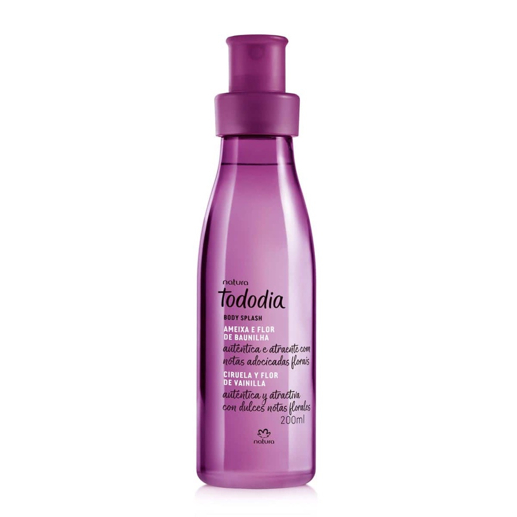 Tododia Body Splash Desodorante Colônia   200 Ml   Natura   Body Splash