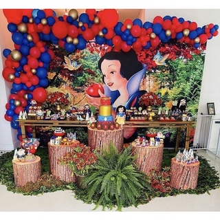 Balões Arco Desconstruido Organico Festa Branca De Neve | Shopee Brasil