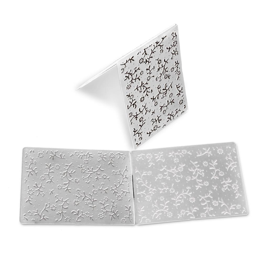 Molde para Embossing Floral Pequeno - Mimo - 10,6 X 15 cm em Oferta na Shopee