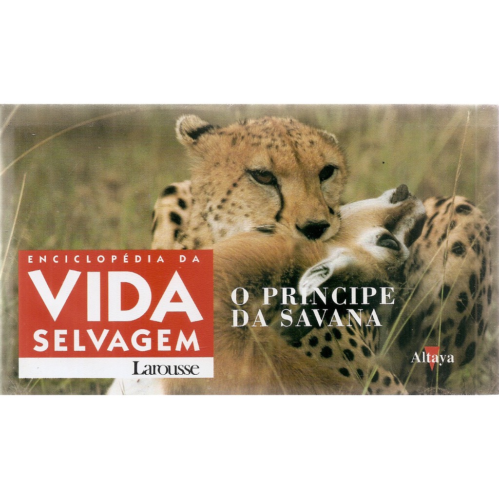 Vhs Enciclopédia da Vida Selvagem Larousse 3 - O Príncipe da Savana